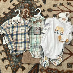 NWT 6-9 month boy clothes lot